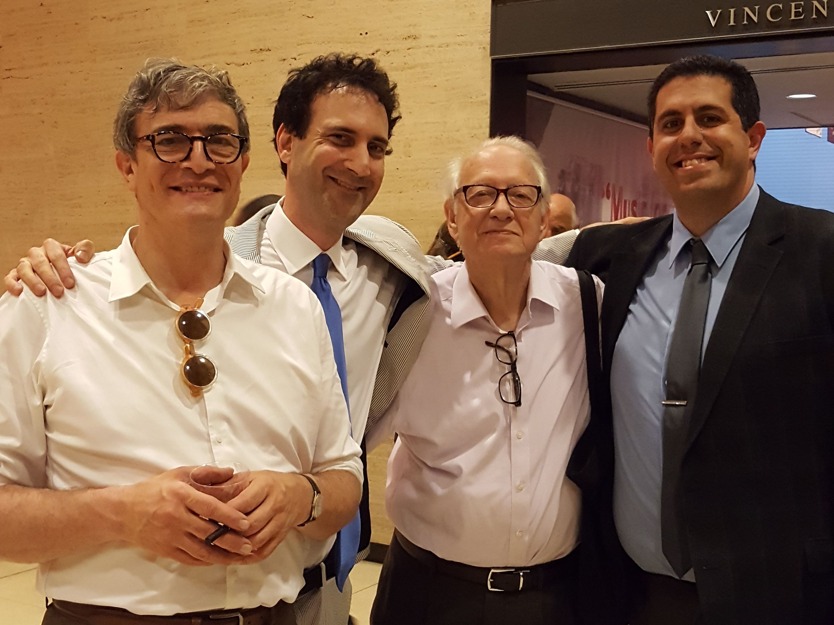 Dan Morgenstern with David Ostwald, Matthew Snyder, and Ricky Riccardi