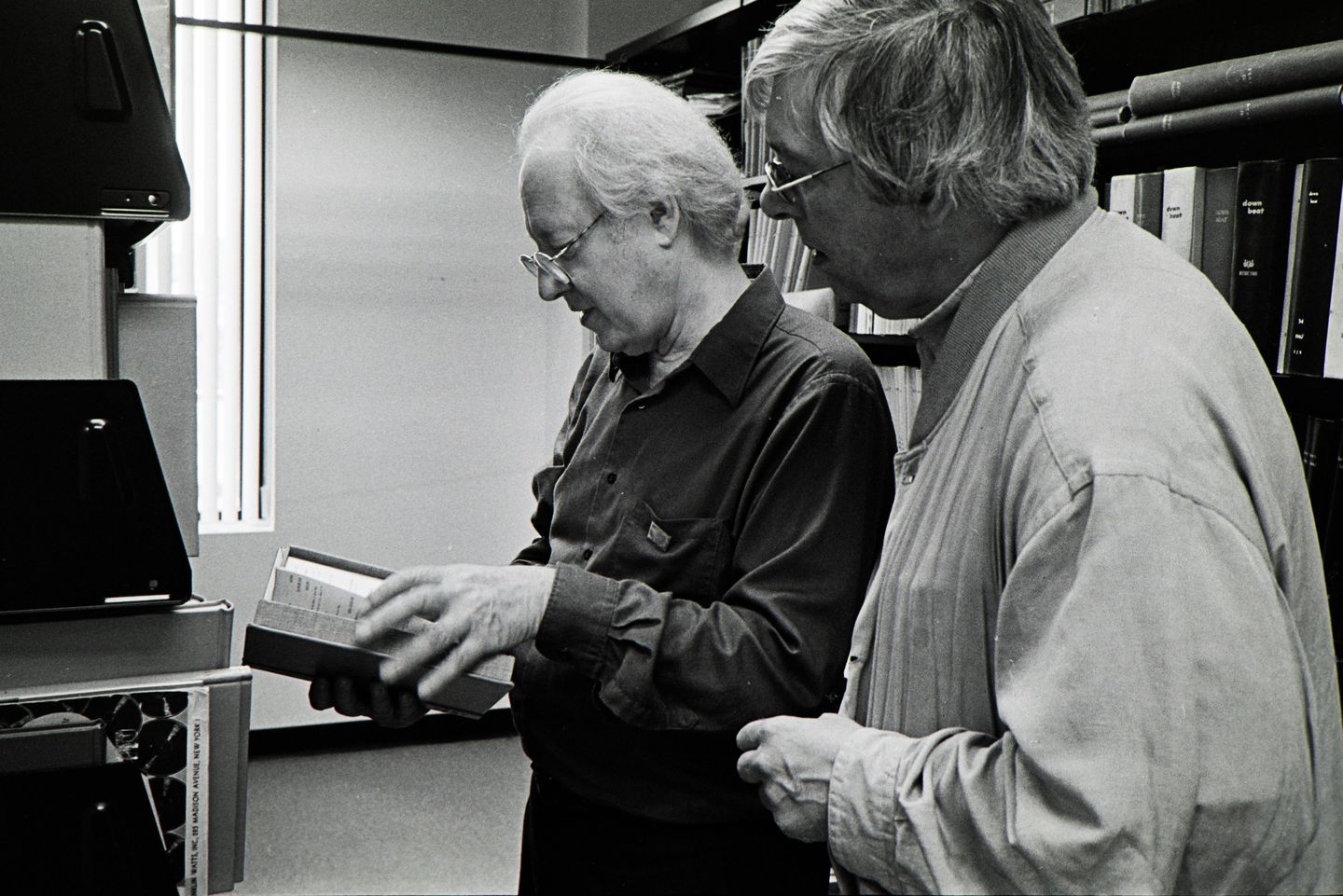 Dan Morgenstern with Bert Vuisje